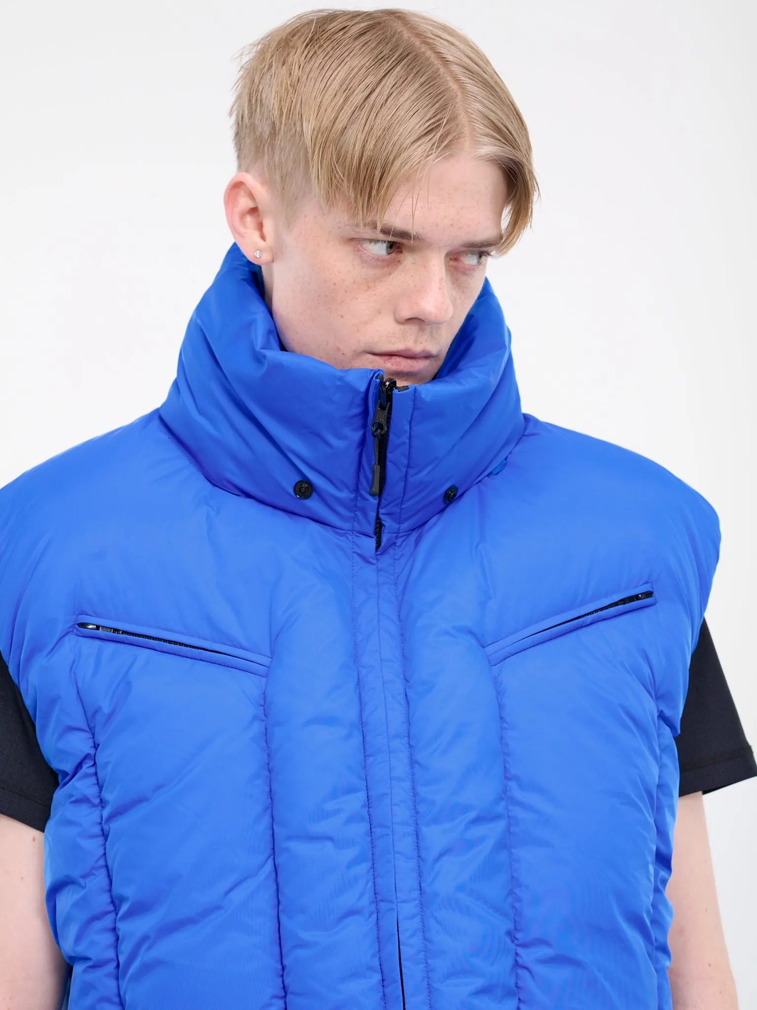 Reversible Swollen Gilet (DZ23-111003-RB-ROYAL-BLUE)