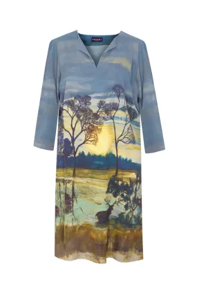 Richmond Park - V Neck Tunic Dress