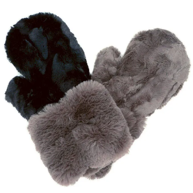 Royal Opulence Mittens - Royal Opulence Cuff with Cuddly Fur (Merlot - Limited Availability)