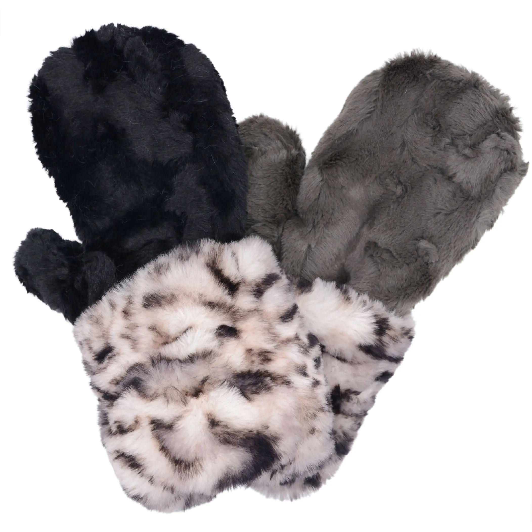 Royal Opulence Mittens - Royal Opulence Cuff with Cuddly Fur (Merlot - Limited Availability)