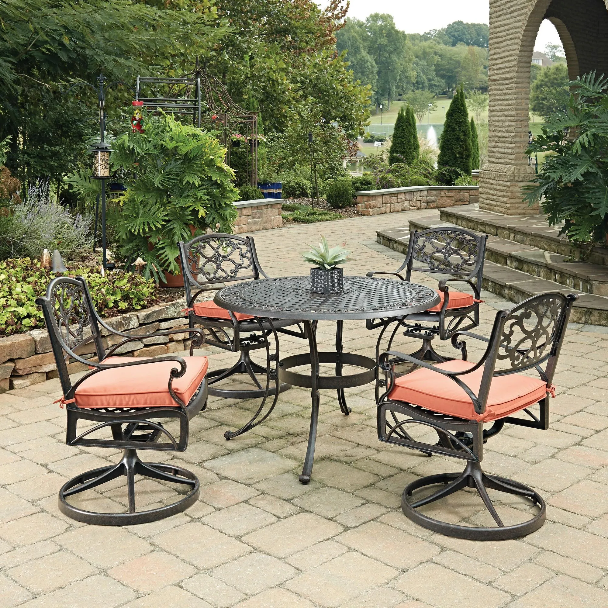 Sanibel 5 Piece Outdoor Dining Set by homestyles