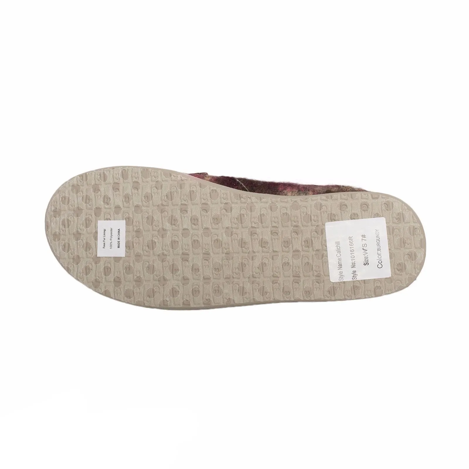 Sanuk Calichill Burgundy Shoes