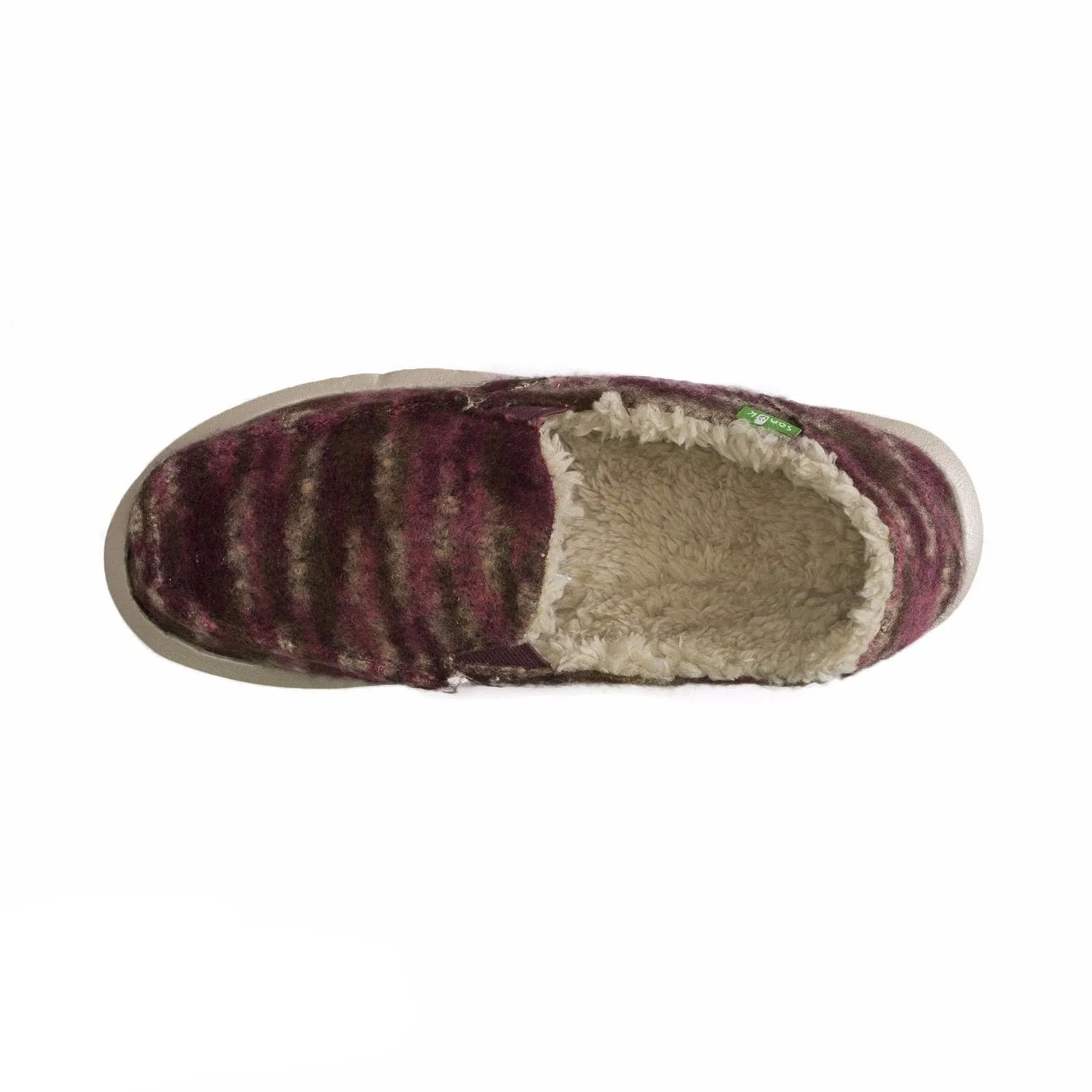 Sanuk Calichill Burgundy Shoes