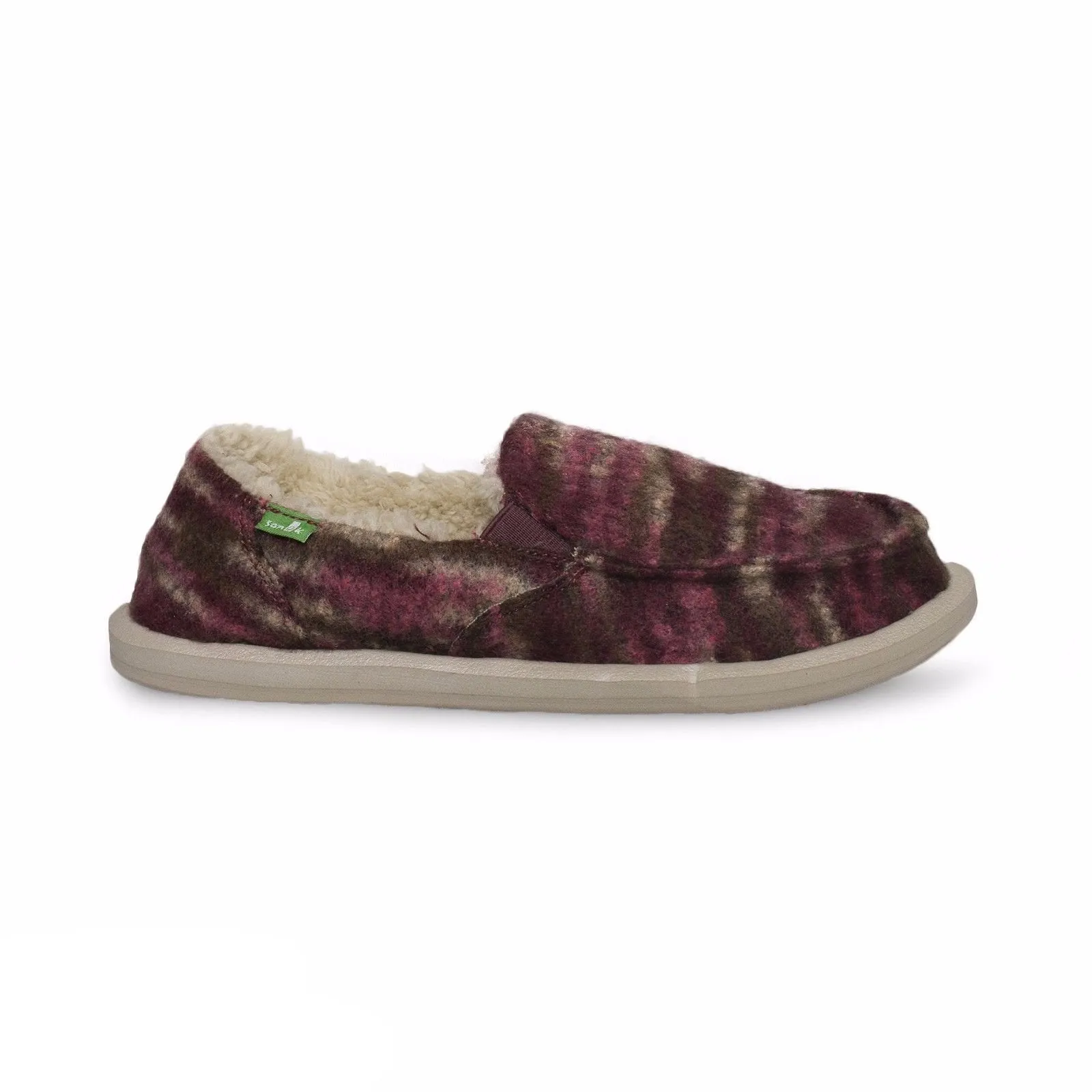 Sanuk Calichill Burgundy Shoes