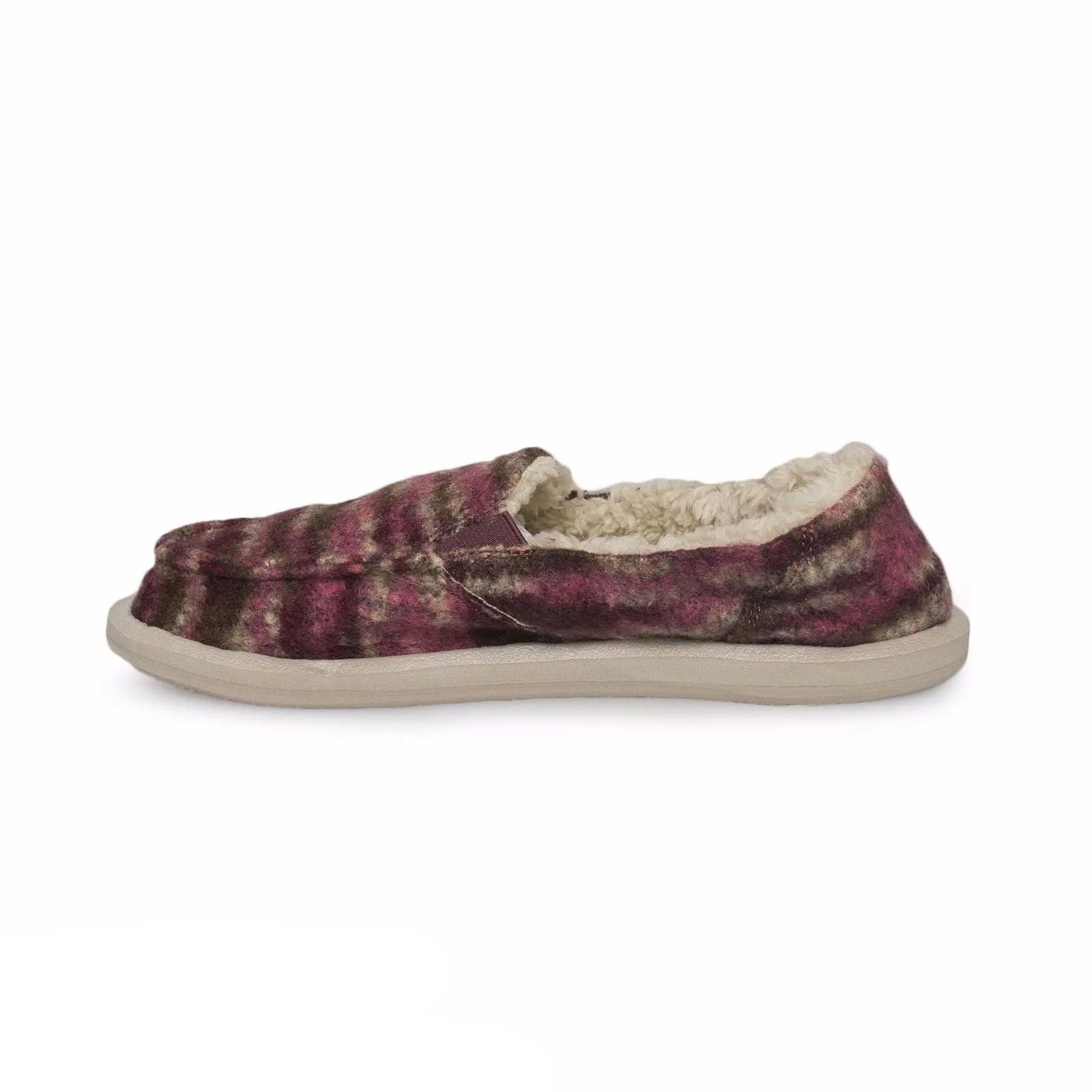 Sanuk Calichill Burgundy Shoes