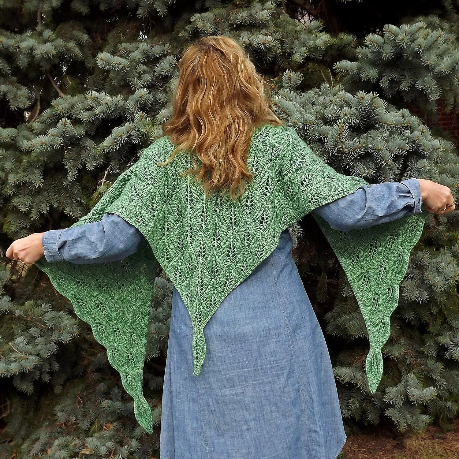 Shade Garden Shawl PDF