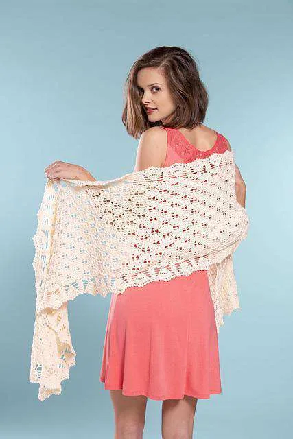 Shell Scatter Shawl by Amy Gunderson