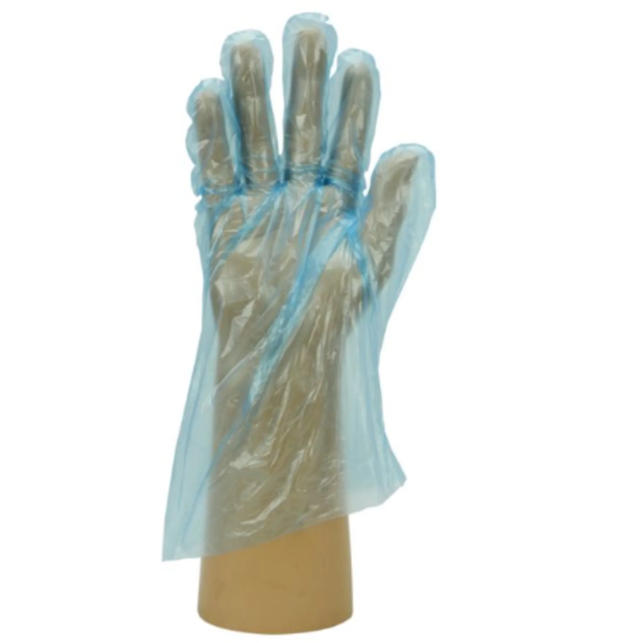 Shield Blue Polythene Disposable Gloves (100 per pack) - GD51