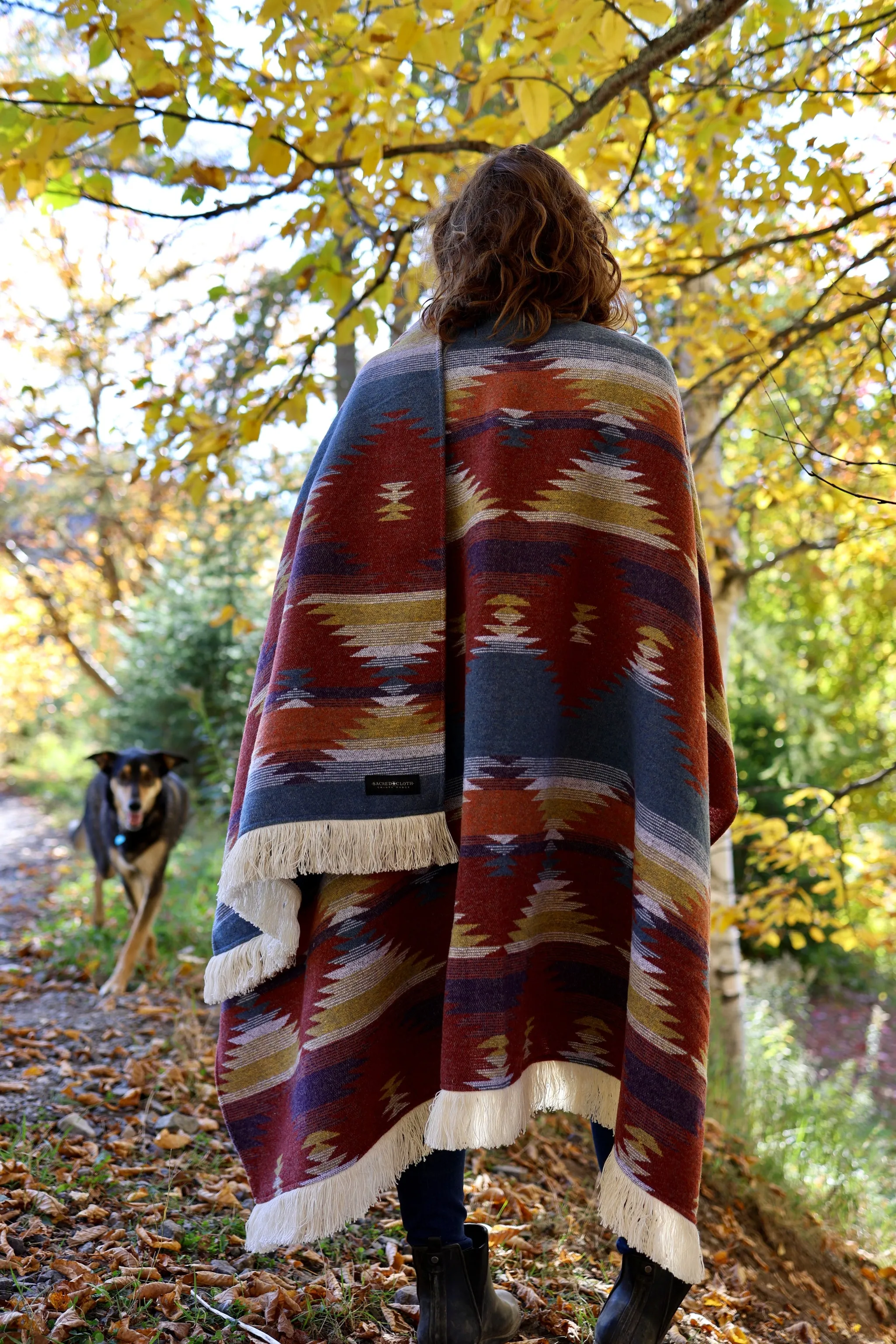 Signature Camino Blanket-Shawl - Soft Horizons