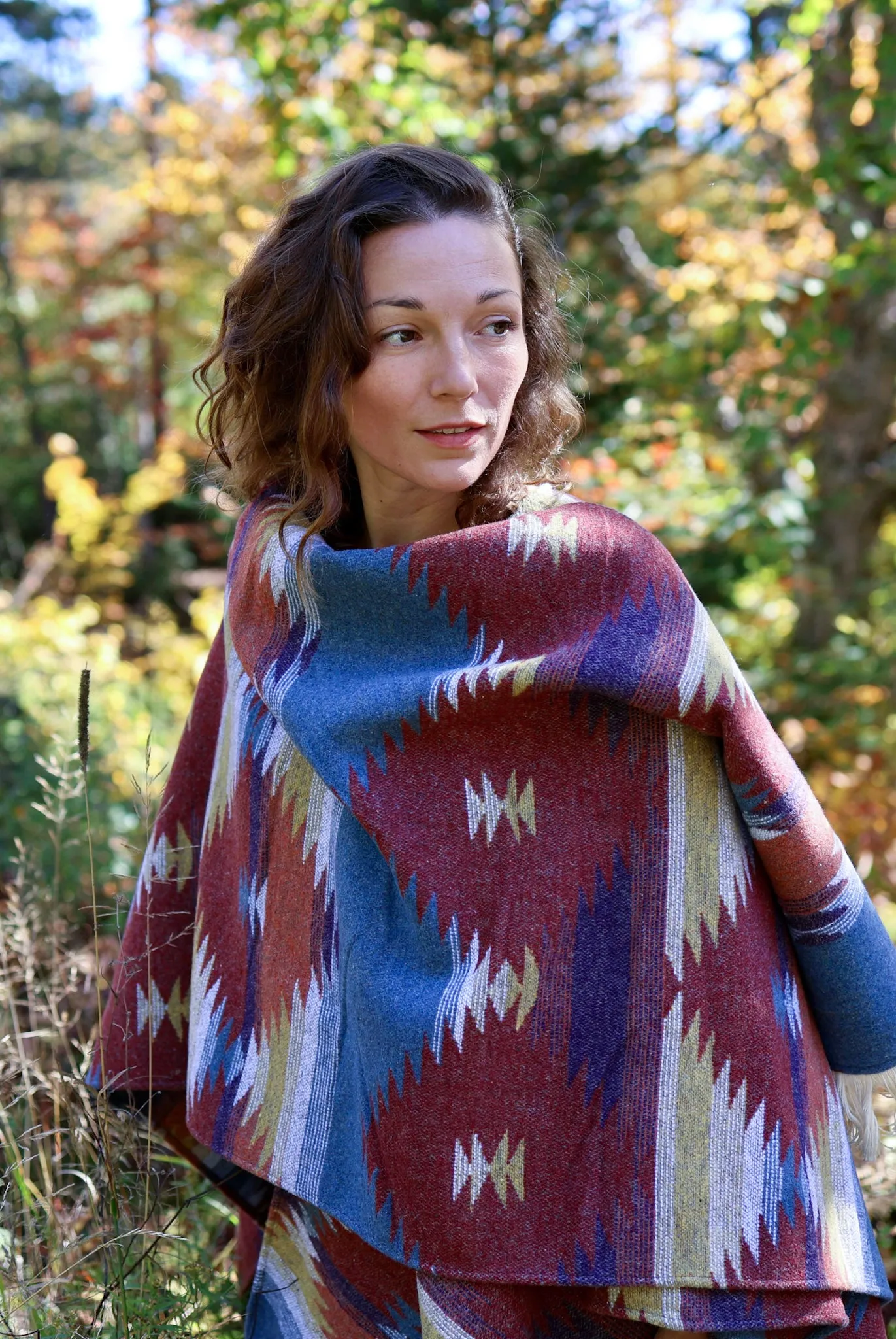 Signature Camino Blanket-Shawl - Soft Horizons