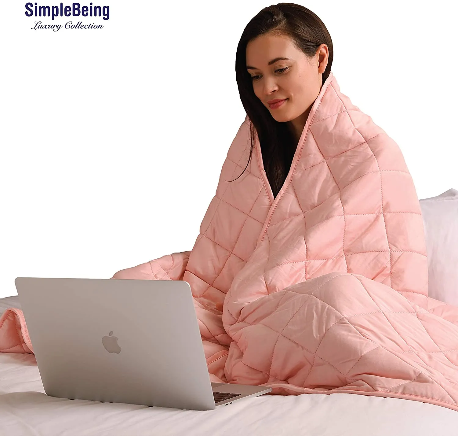 Simple Being Pink 9 Layer Weighted Blankets