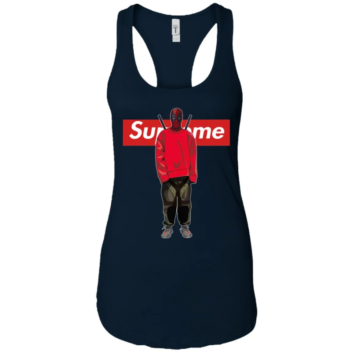 Supreme Deadpool Hiphop T-shirt Women Tank Top