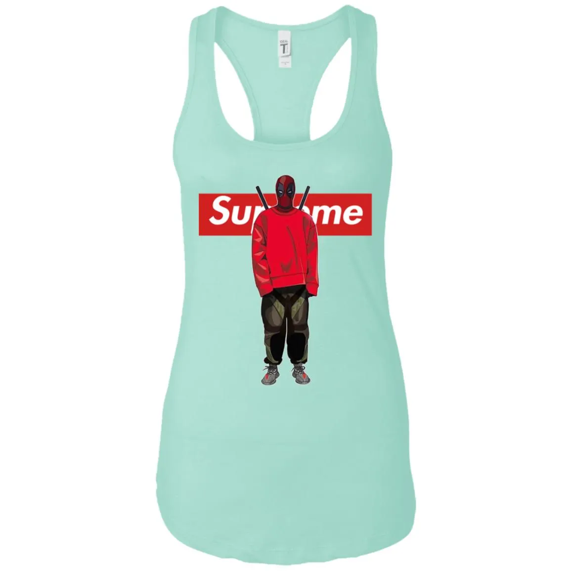 Supreme Deadpool Hiphop T-shirt Women Tank Top