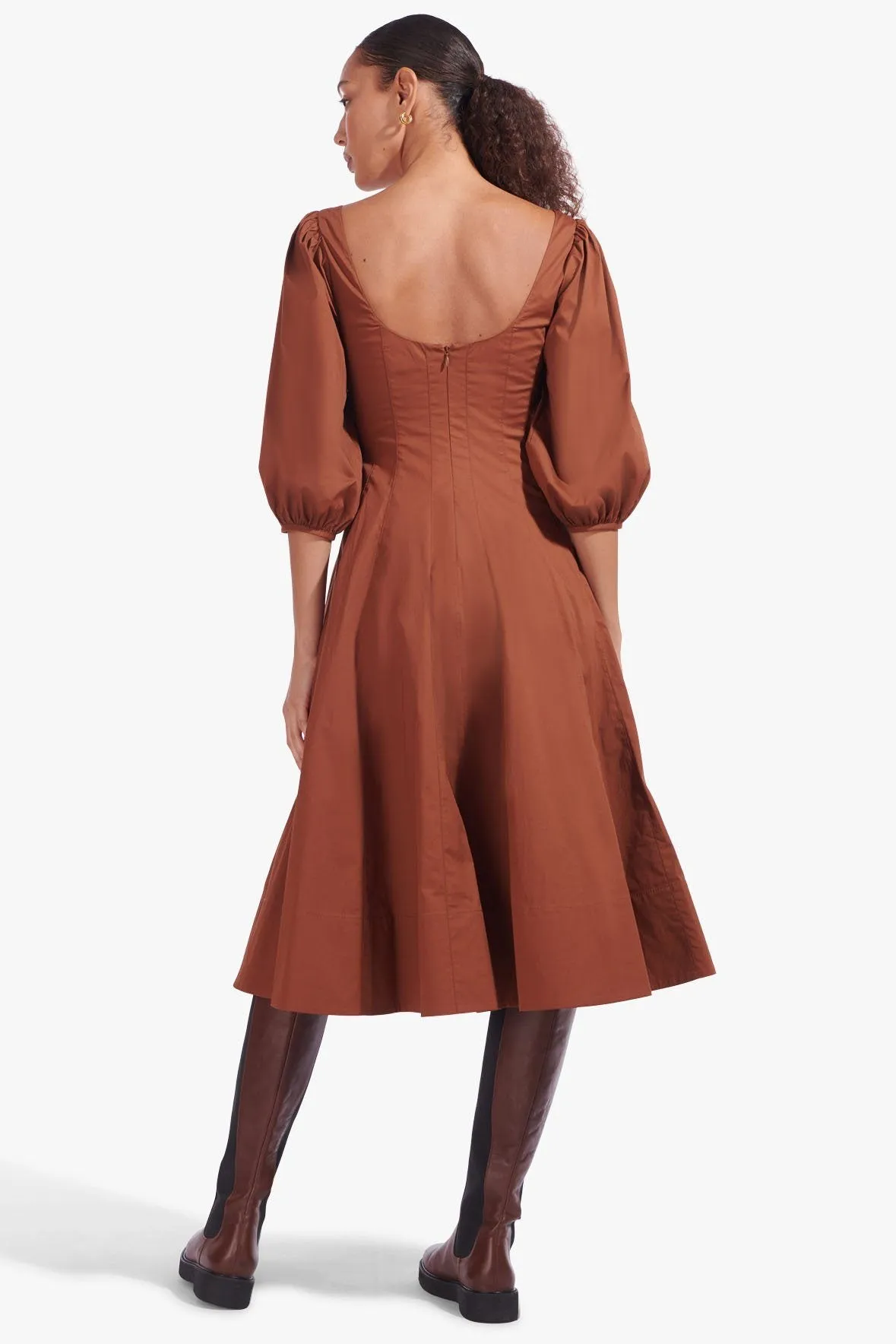 SWELLS DRESS | TAN