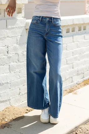 The Olivine Wide Leg Jeans by Nectar Premium Denim