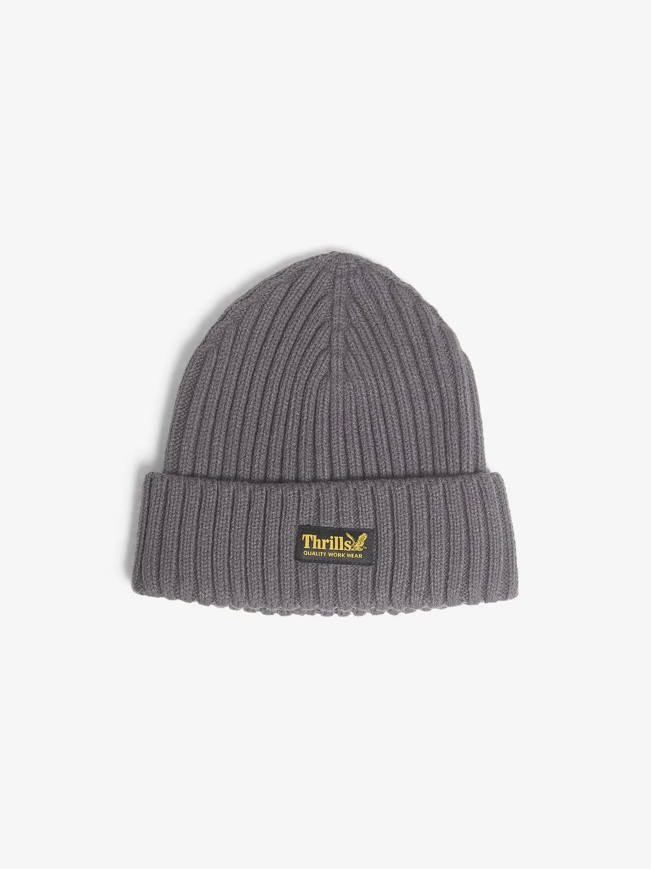 Thrills Union Beanie - Dark Charcoal