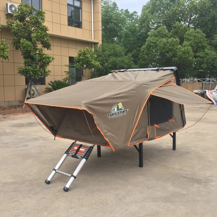 Tuff Stuff ALPHA II Hard Top Side Open Roof Top Tent 2 Person