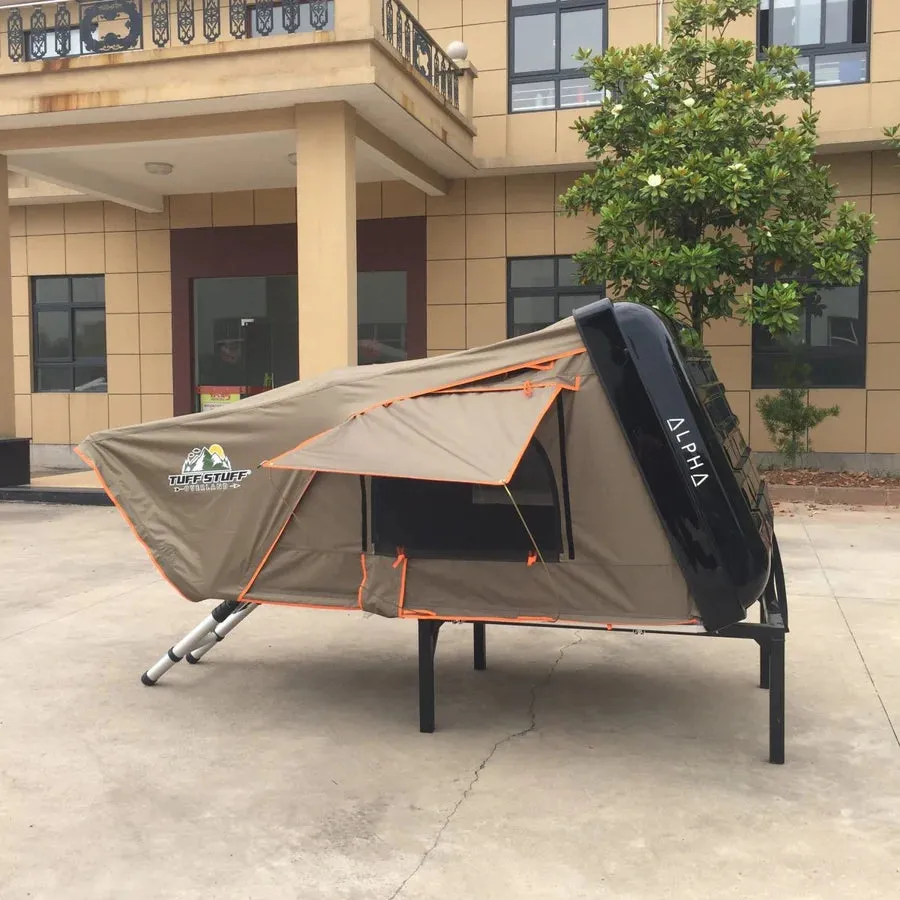 Tuff Stuff ALPHA II Hard Top Side Open Roof Top Tent 2 Person