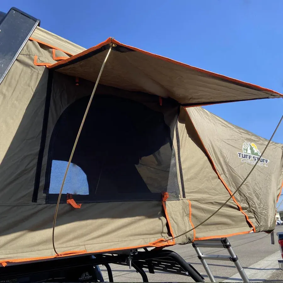 Tuff Stuff ALPHA II Hard Top Side Open Roof Top Tent 2 Person