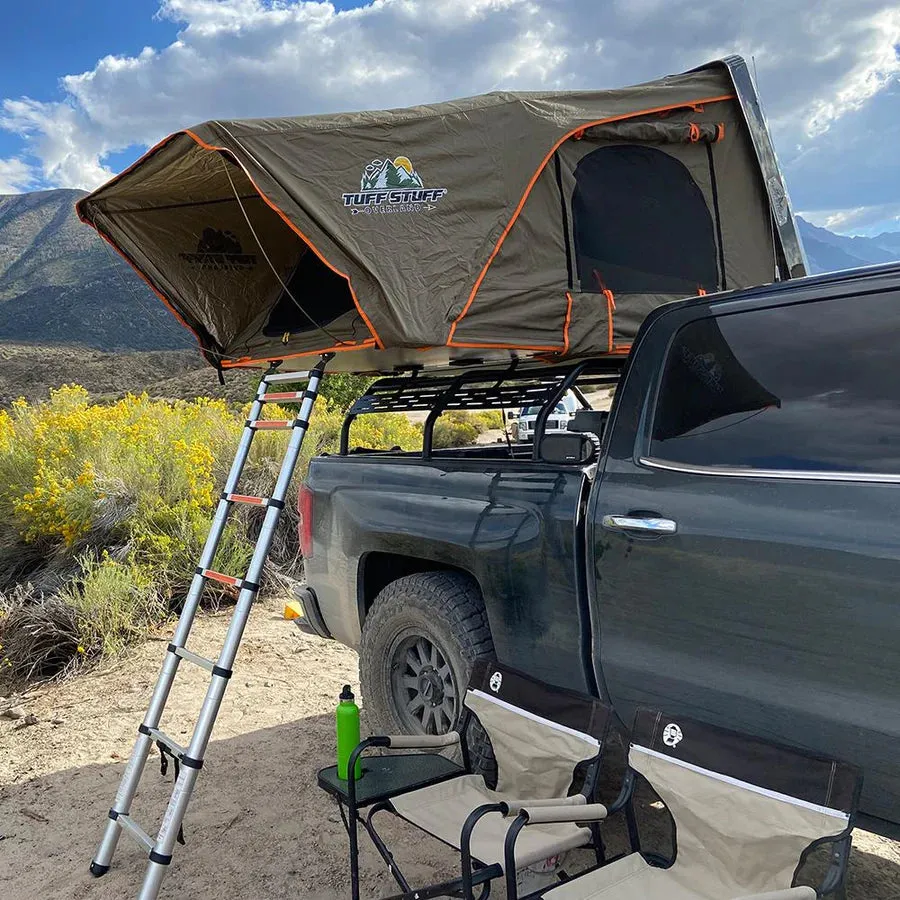 Tuff Stuff ALPHA II Hard Top Side Open Roof Top Tent 2 Person