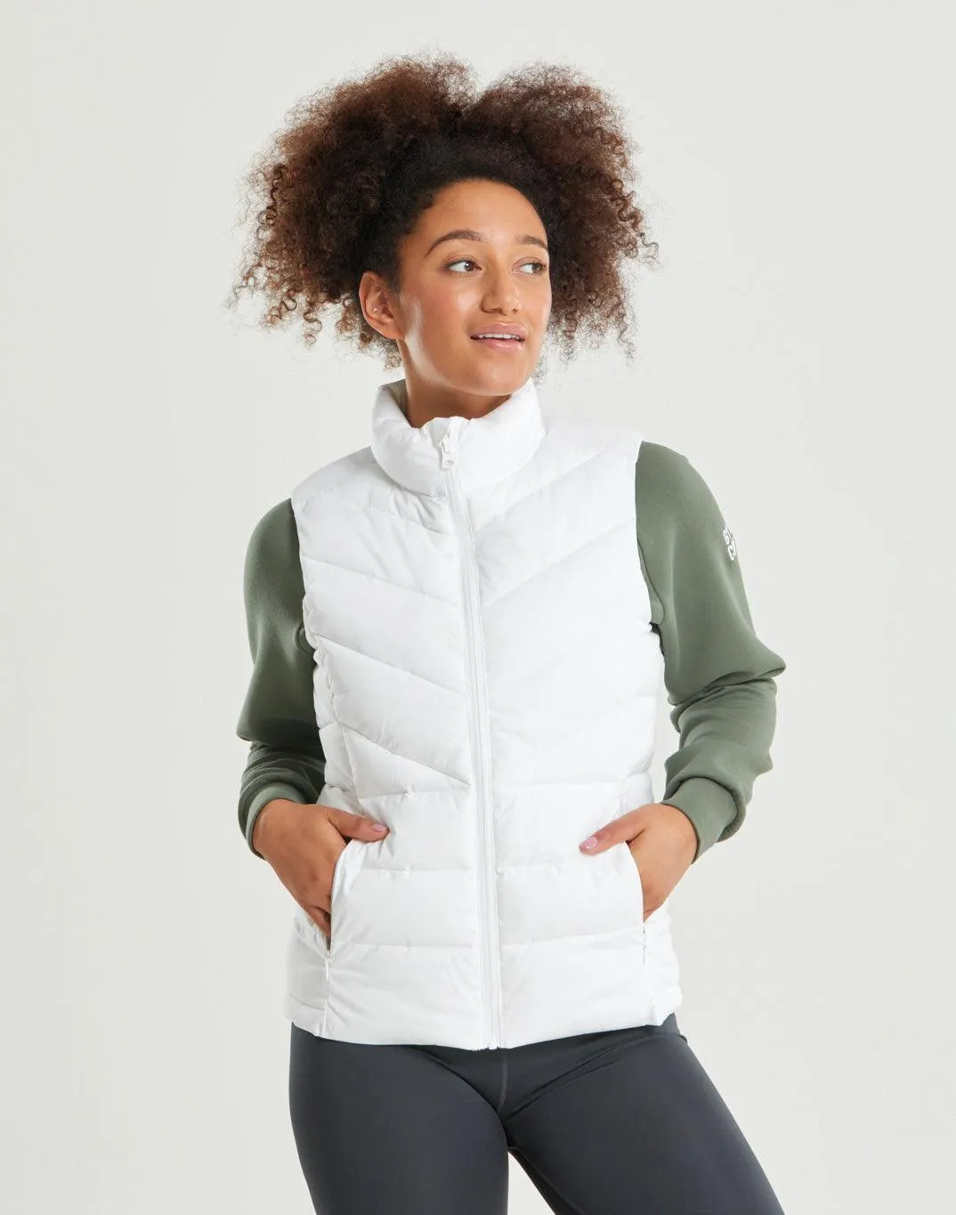 Urban Expedition Gilet in Ice White