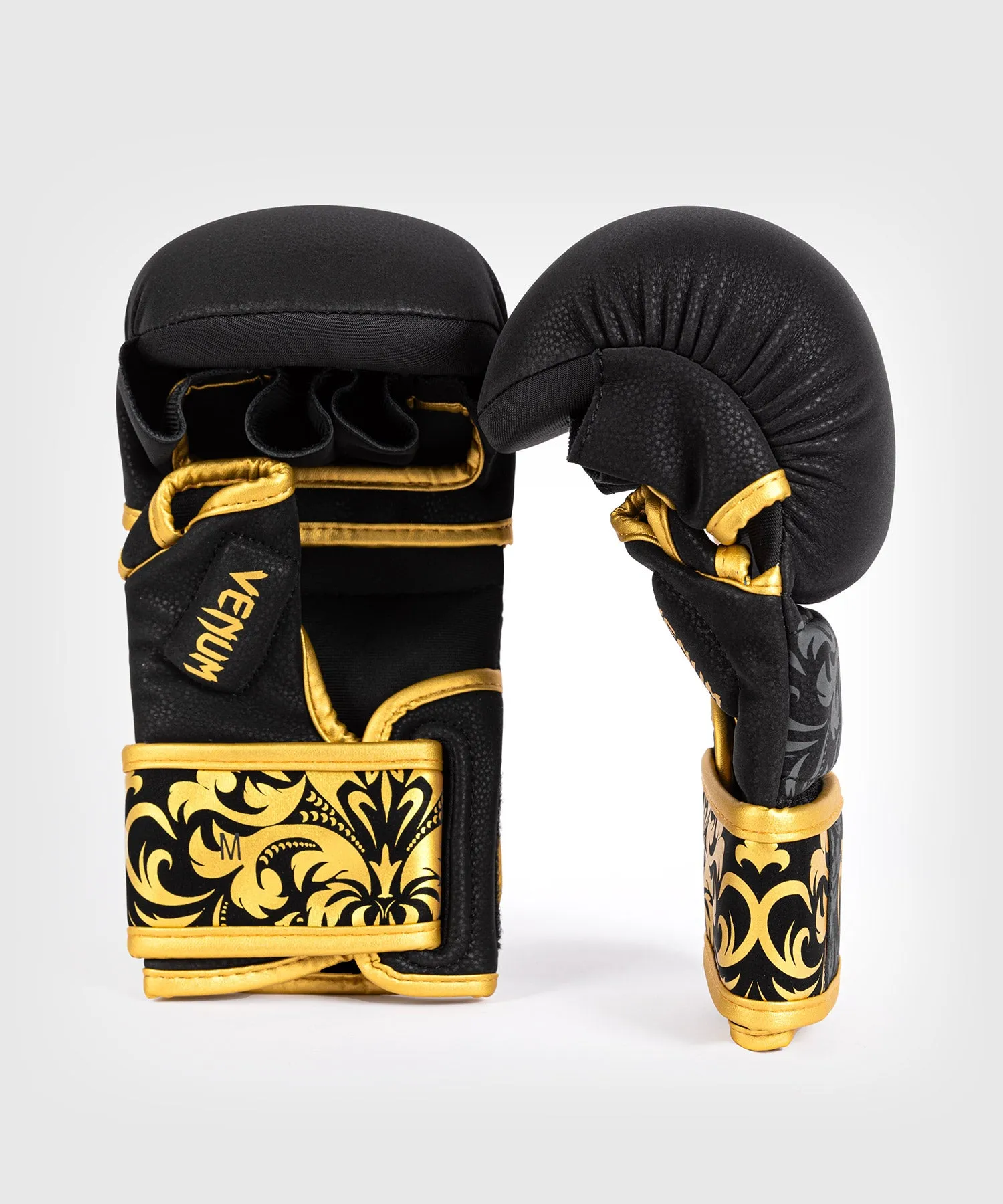 Venum x Ilia Topuria Unmatched MMA Sparring Gloves - Black/Gold