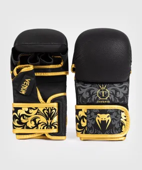 Venum x Ilia Topuria Unmatched MMA Sparring Gloves - Black/Gold