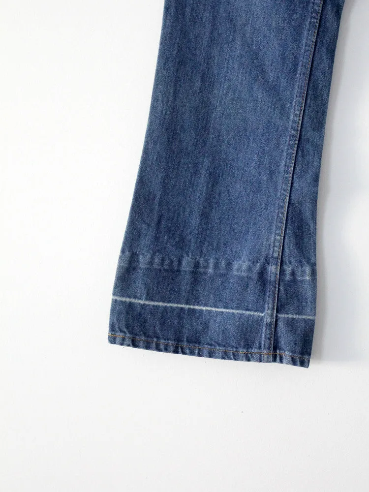 vintage 70s Levis 646 denim jeans, 29 x 30