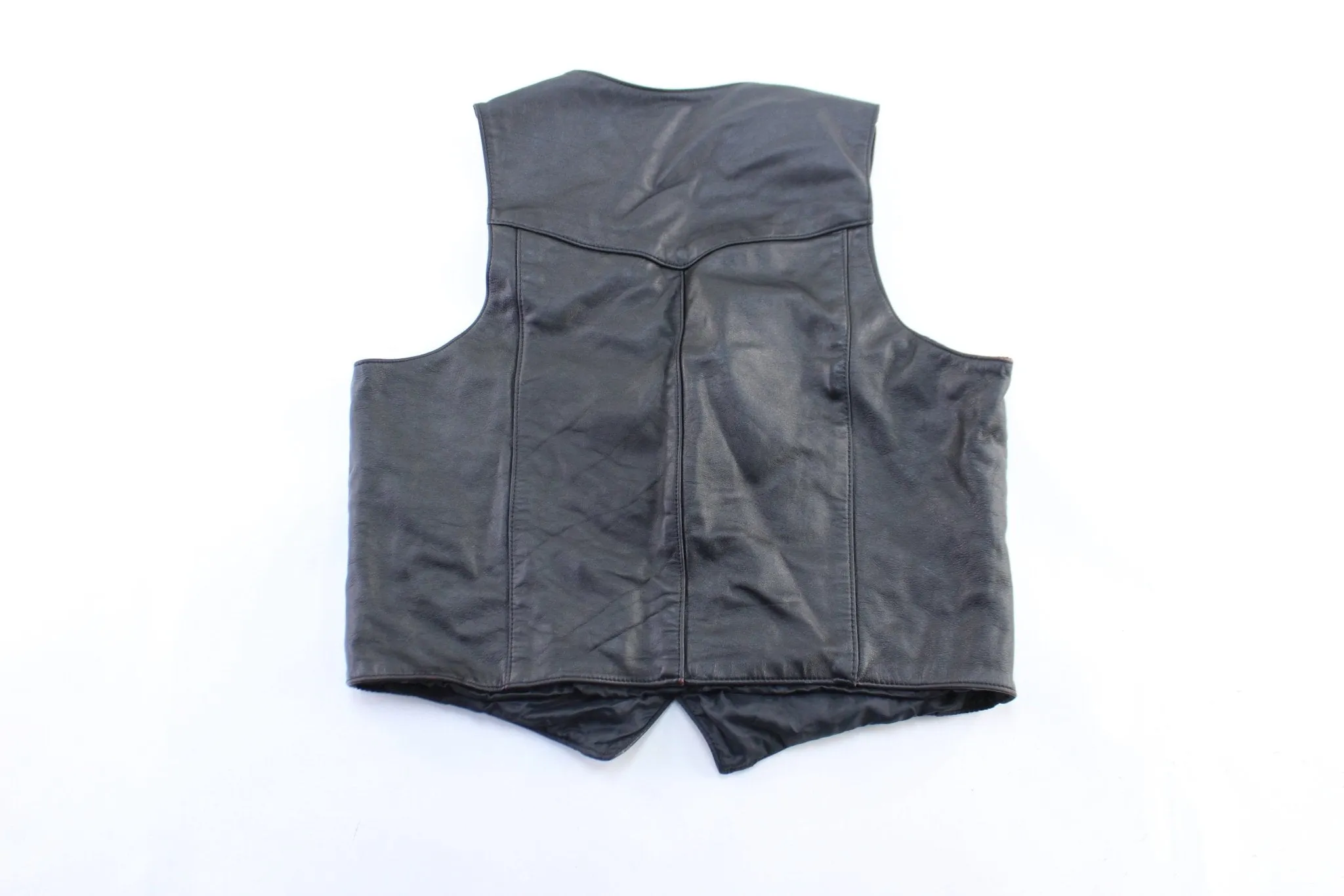 Vintage Park IZ Black Leather Vest