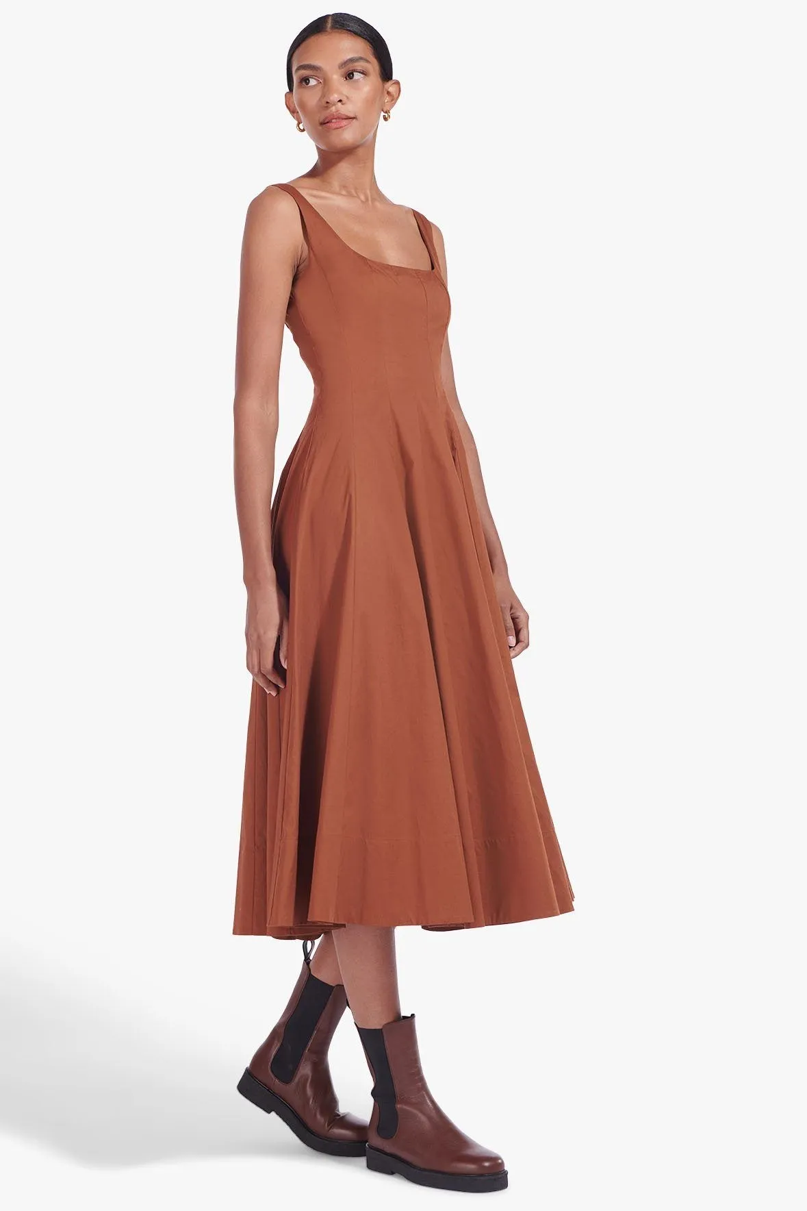 WELLS DRESS | TAN