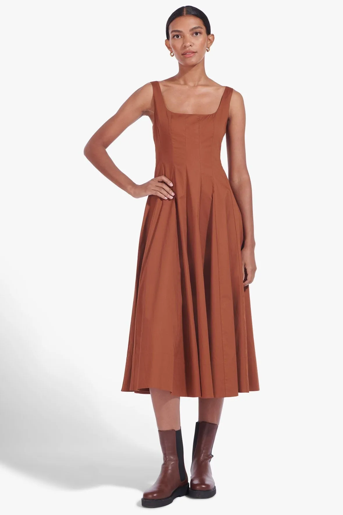 WELLS DRESS | TAN