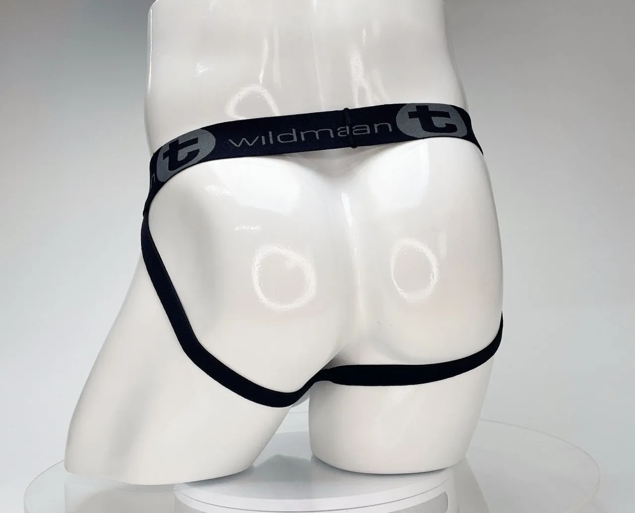 WildmanT Cotton Monster Cock Jockstrap White