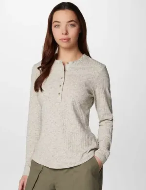 Women's Brea Falls Henley Long Sleeve Shirt | Columbia