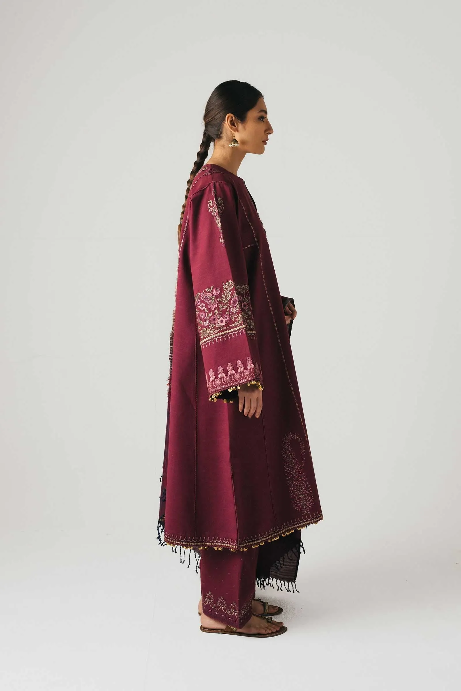 Zara Shahjahan Winter Collection (with Shawl) – Gulalai